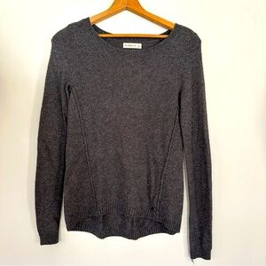 Abercrombie & Fitch Y2K Gray Lightweight Crewneck Sweater Size Small